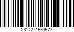 Código de barras (EAN, GTIN, SKU, ISBN): '3614271566577'