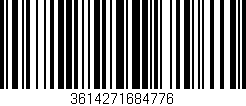 Código de barras (EAN, GTIN, SKU, ISBN): '3614271684776'