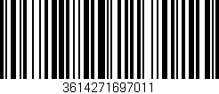 Código de barras (EAN, GTIN, SKU, ISBN): '3614271697011'