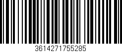 Código de barras (EAN, GTIN, SKU, ISBN): '3614271755285'
