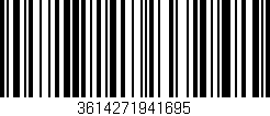 Código de barras (EAN, GTIN, SKU, ISBN): '3614271941695'