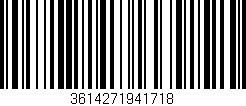 Código de barras (EAN, GTIN, SKU, ISBN): '3614271941718'
