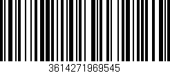 Código de barras (EAN, GTIN, SKU, ISBN): '3614271969545'