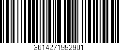 Código de barras (EAN, GTIN, SKU, ISBN): '3614271992901'