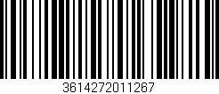 Código de barras (EAN, GTIN, SKU, ISBN): '3614272011267'