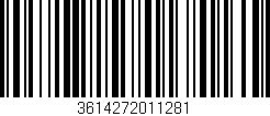 Código de barras (EAN, GTIN, SKU, ISBN): '3614272011281'