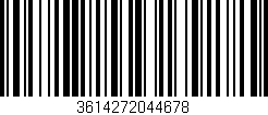 Código de barras (EAN, GTIN, SKU, ISBN): '3614272044678'