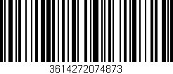 Código de barras (EAN, GTIN, SKU, ISBN): '3614272074873'