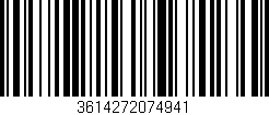 Código de barras (EAN, GTIN, SKU, ISBN): '3614272074941'