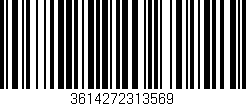 Código de barras (EAN, GTIN, SKU, ISBN): '3614272313569'
