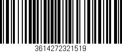 Código de barras (EAN, GTIN, SKU, ISBN): '3614272321519'