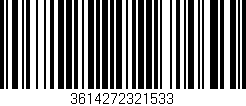Código de barras (EAN, GTIN, SKU, ISBN): '3614272321533'