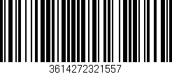 Código de barras (EAN, GTIN, SKU, ISBN): '3614272321557'