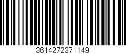 Código de barras (EAN, GTIN, SKU, ISBN): '3614272371149'