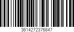 Código de barras (EAN, GTIN, SKU, ISBN): '3614272376847'