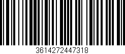 Código de barras (EAN, GTIN, SKU, ISBN): '3614272447318'