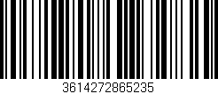 Código de barras (EAN, GTIN, SKU, ISBN): '3614272865235'