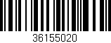 Código de barras (EAN, GTIN, SKU, ISBN): '36155020'