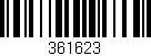 Código de barras (EAN, GTIN, SKU, ISBN): '361623'
