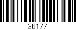 Código de barras (EAN, GTIN, SKU, ISBN): '36177'