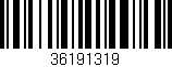 Código de barras (EAN, GTIN, SKU, ISBN): '36191319'
