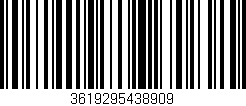 Código de barras (EAN, GTIN, SKU, ISBN): '3619295438909'