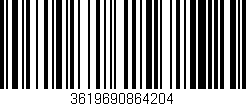 Código de barras (EAN, GTIN, SKU, ISBN): '3619690864204'