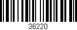 Código de barras (EAN, GTIN, SKU, ISBN): '36220'