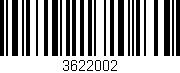 Código de barras (EAN, GTIN, SKU, ISBN): '3622002'