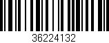 Código de barras (EAN, GTIN, SKU, ISBN): '36224132'