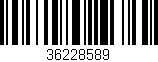 Código de barras (EAN, GTIN, SKU, ISBN): '36228589'