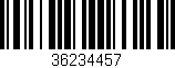 Código de barras (EAN, GTIN, SKU, ISBN): '36234457'