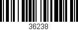 Código de barras (EAN, GTIN, SKU, ISBN): '36238'
