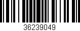 Código de barras (EAN, GTIN, SKU, ISBN): '36239049'