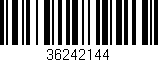 Código de barras (EAN, GTIN, SKU, ISBN): '36242144'