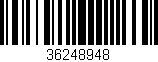 Código de barras (EAN, GTIN, SKU, ISBN): '36248948'