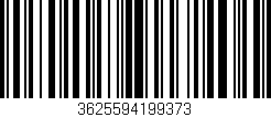 Código de barras (EAN, GTIN, SKU, ISBN): '3625594199373'