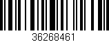 Código de barras (EAN, GTIN, SKU, ISBN): '36268461'