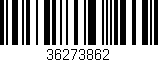 Código de barras (EAN, GTIN, SKU, ISBN): '36273862'