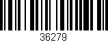 Código de barras (EAN, GTIN, SKU, ISBN): '36279'