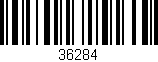 Código de barras (EAN, GTIN, SKU, ISBN): '36284'