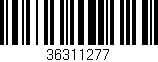 Código de barras (EAN, GTIN, SKU, ISBN): '36311277'