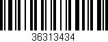 Código de barras (EAN, GTIN, SKU, ISBN): '36313434'