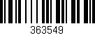 Código de barras (EAN, GTIN, SKU, ISBN): '363549'