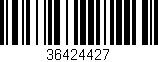 Código de barras (EAN, GTIN, SKU, ISBN): '36424427'