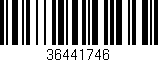 Código de barras (EAN, GTIN, SKU, ISBN): '36441746'