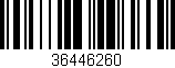 Código de barras (EAN, GTIN, SKU, ISBN): '36446260'