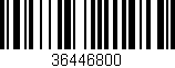 Código de barras (EAN, GTIN, SKU, ISBN): '36446800'