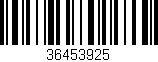Código de barras (EAN, GTIN, SKU, ISBN): '36453925'