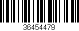 Código de barras (EAN, GTIN, SKU, ISBN): '36454479'